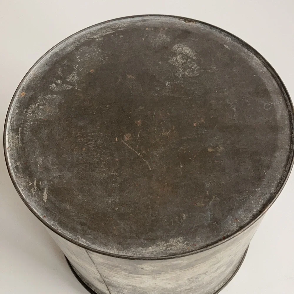Coffee bar reproduction Morning Sip Dry Roast Coffee advertising tin with lid